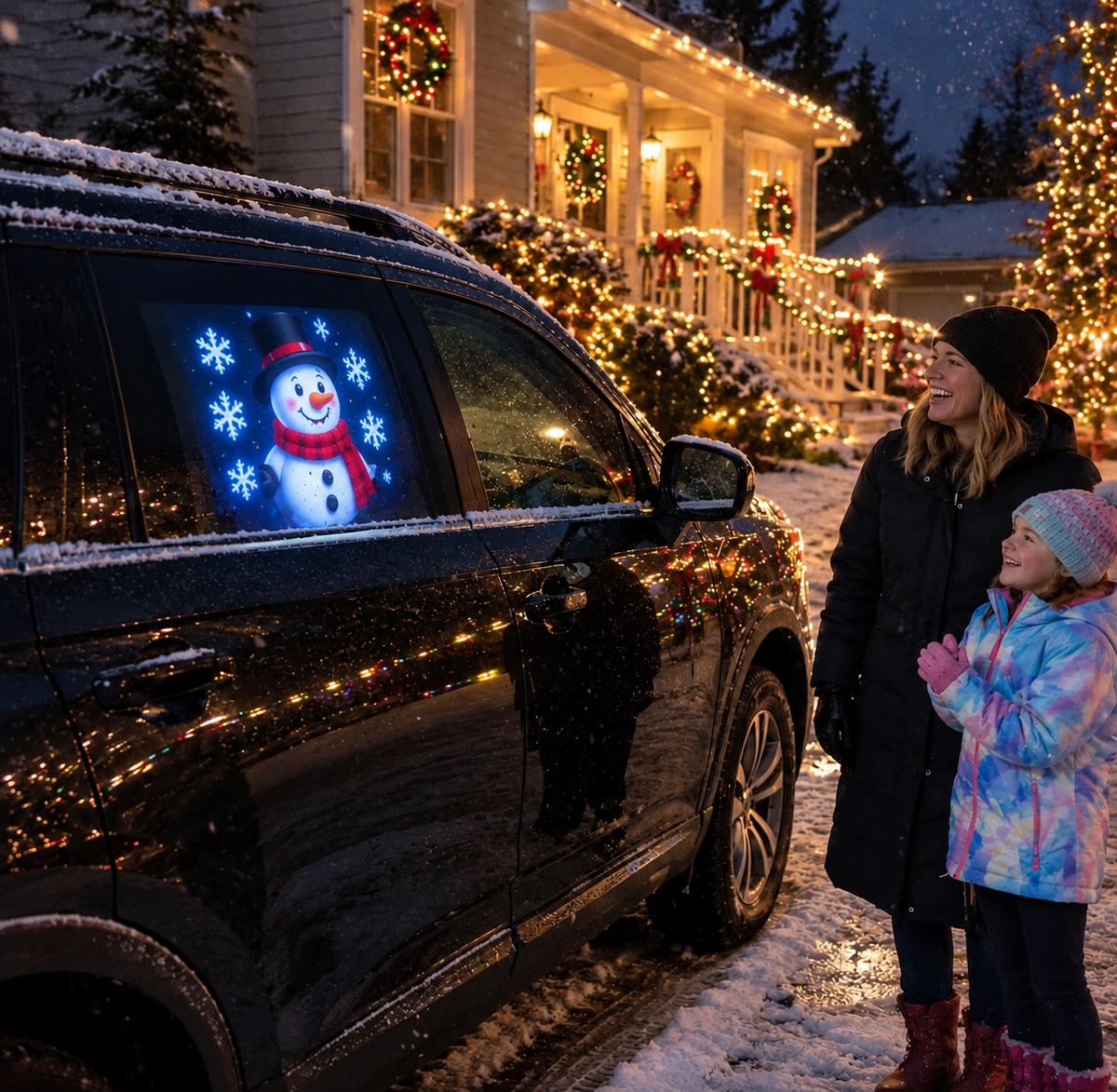 Santa Glow Car Projector Light