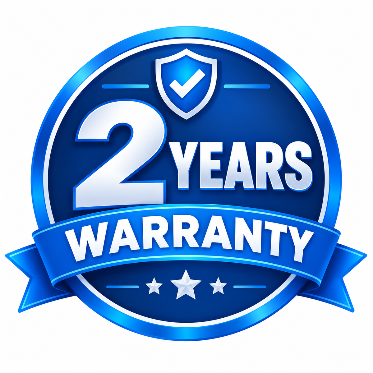 2 years warranty